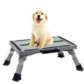 4-Level Adjustable Folding Iron RV Step Stool U643840