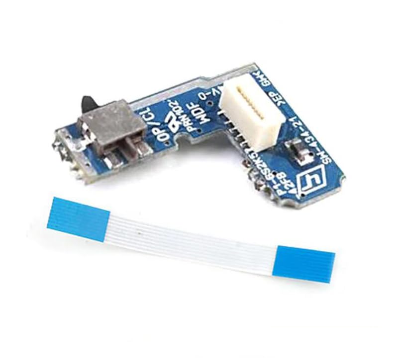 Power ON Off Reset Switch Board with 8pin Flex Ribbon Cable M1993