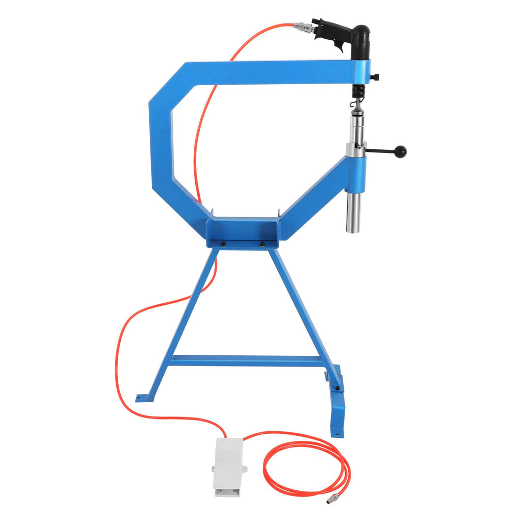 Pneumatic Planishing Hammer with Steel Frame Stand and Foot Pedal M975