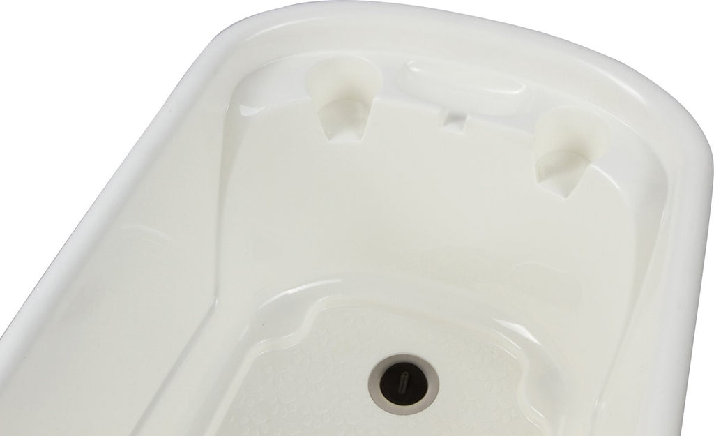 Portable Pet Bath Tub White 37.5"x19.5"x35.5" K147113