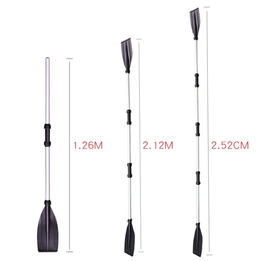 Aluminum Alloy Paddle, 2 Pack Adjustable Kayak Oars C991