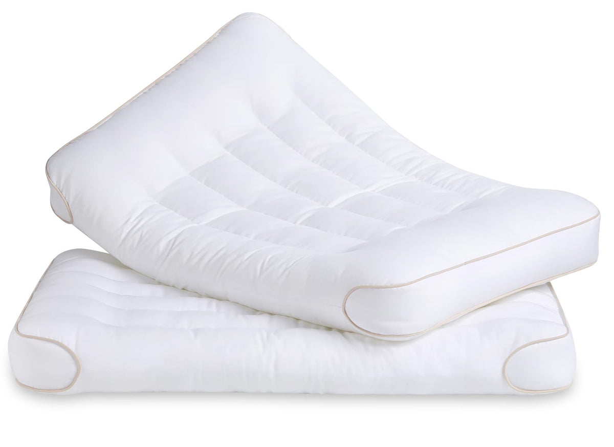 King Size Set of 2 Ultra Thin Pillow D488