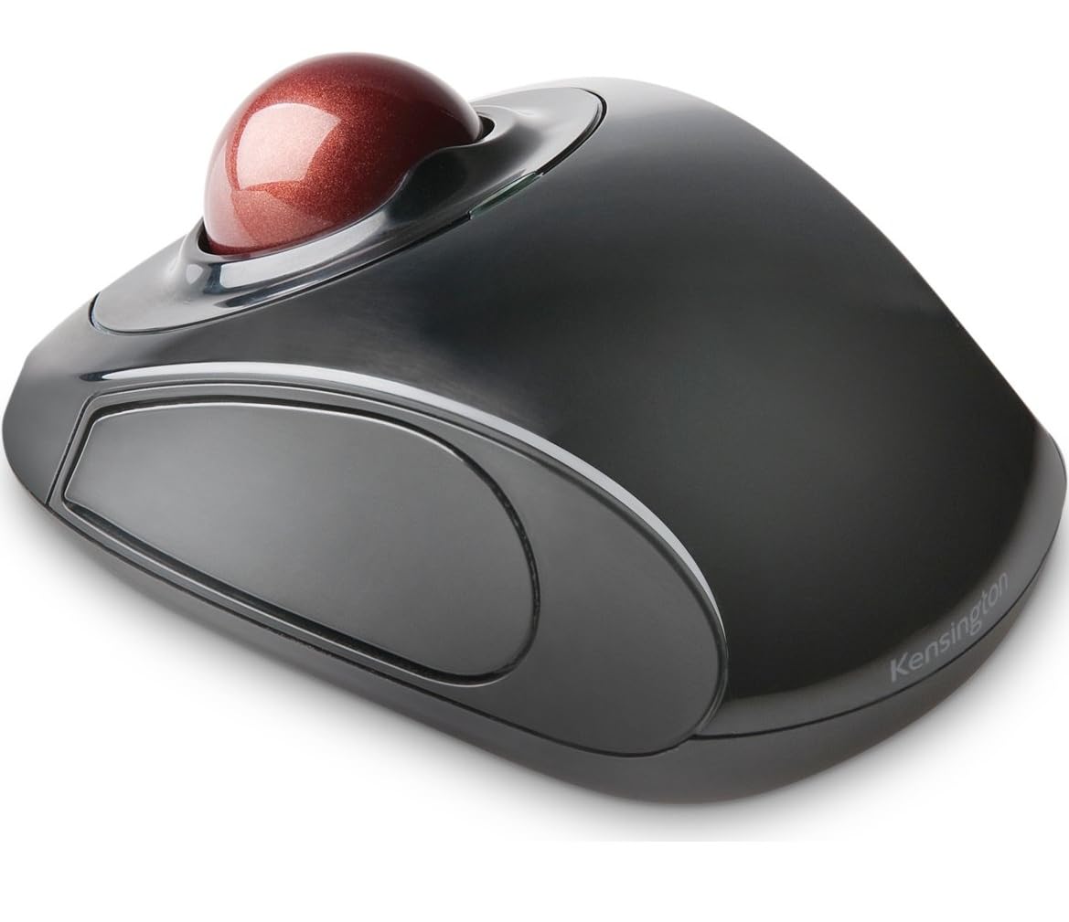 Wireless Trackball Mouse with Touch Scroll Ring C344