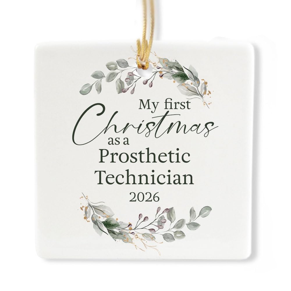 Ceramic 3-inch Square Ornament H2512