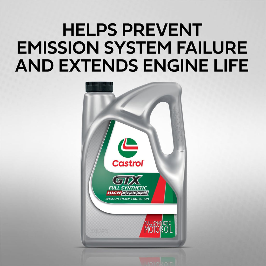 Full Synthetic High Mileage 5W-20 Motor Oil, 5 Quart D196