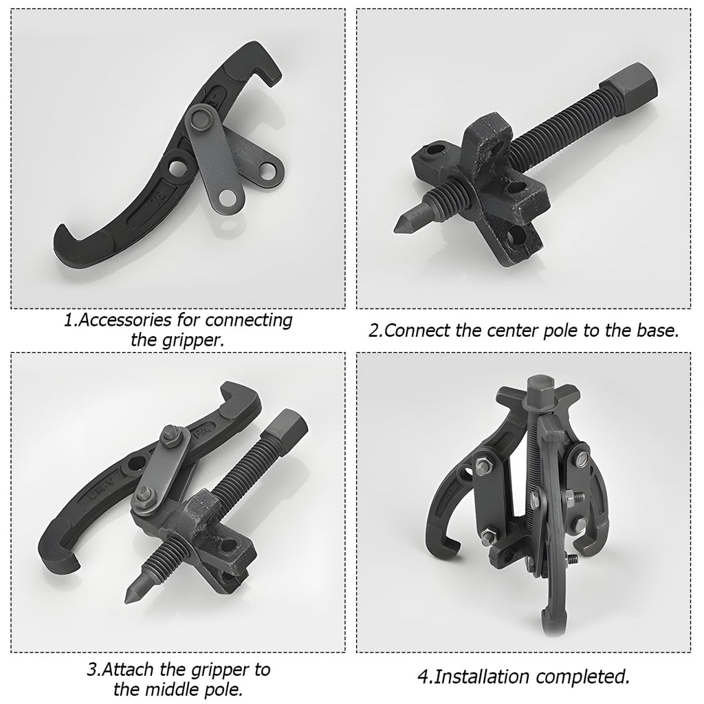 6 Inch 3-Jaw Bearing Puller with Reversible Jaws F1171