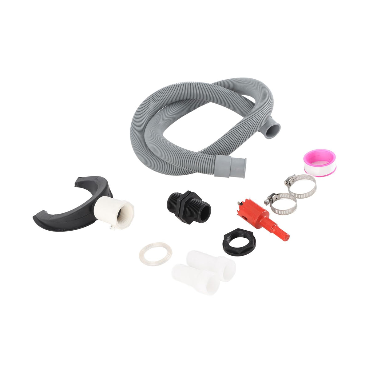 Round Downpipe Rainwater Collection System with 50cm Hose D2575