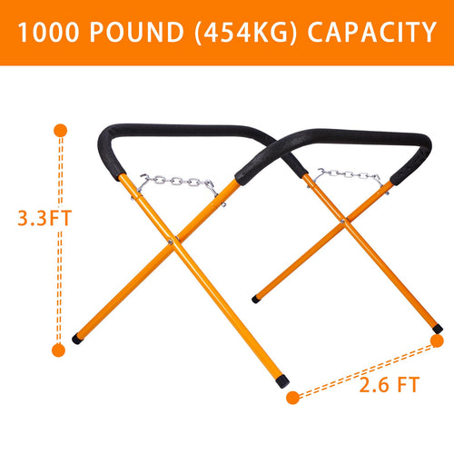 2 Pack Portable Folding Workbench 1,000 Pound Capacity G9759