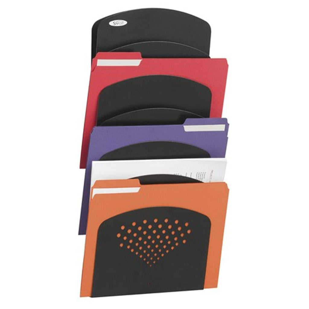 Wall Mounted 7 Pocket Steel Literature Organizer C797502