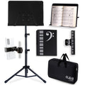 Black Metal Sheet Music Stand with Carrying Bag C767