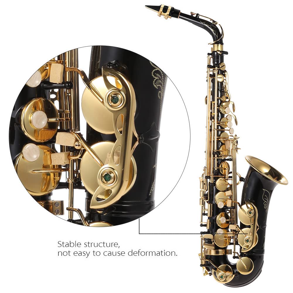 Eb Alto Saxophone Brass Gold Lacquer with Case C74752