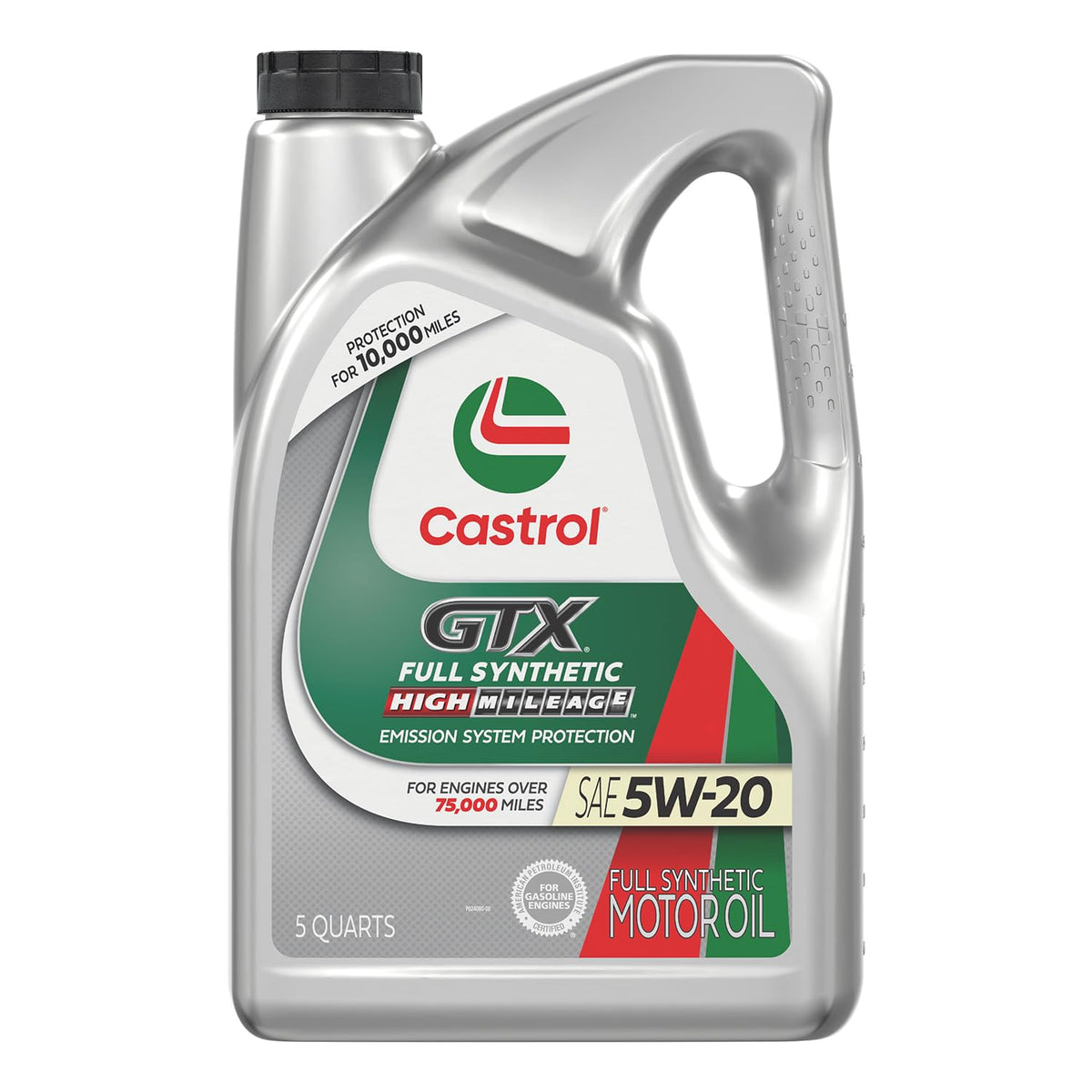 Full Synthetic High Mileage 5W-20 Motor Oil, 5 Quart D196