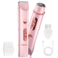 Dual-Head Electric Body Hair Trimmer IP67 Waterproof USB-C Rechargeable W575