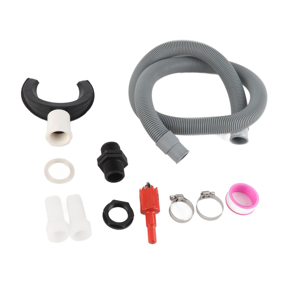Round Downpipe Rainwater Collection System with 50cm Hose D2575