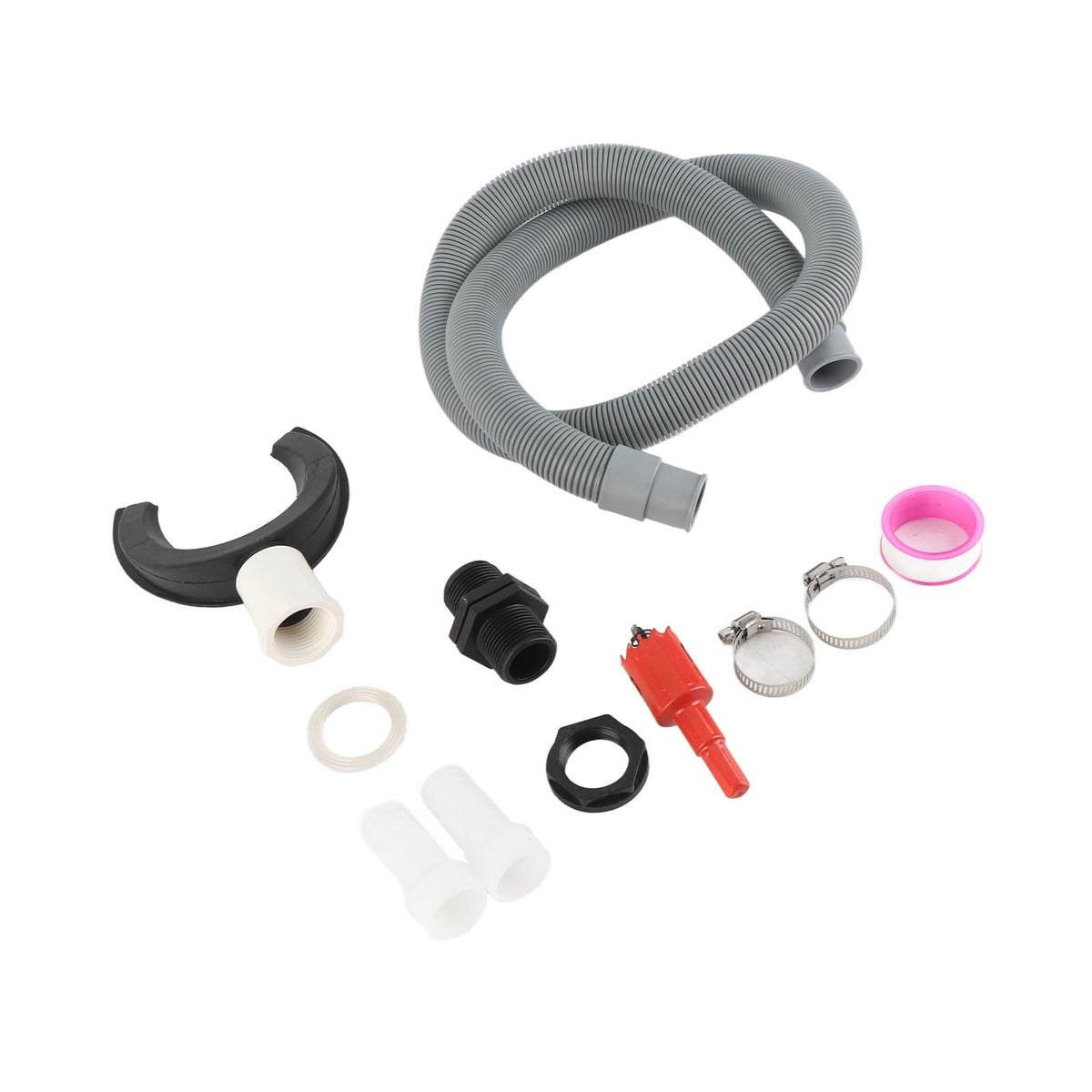 Round Downpipe Rainwater Collection System with 50cm Hose D2575