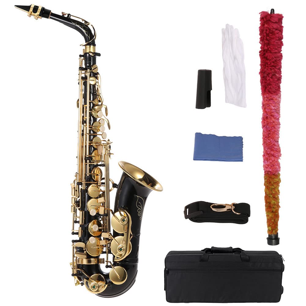 Eb Alto Saxophone Brass Gold Lacquer with Case C74752