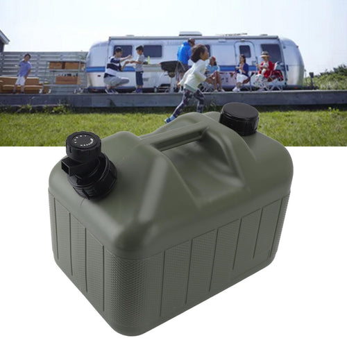 10L Green Camping Water Container with Faucet R280