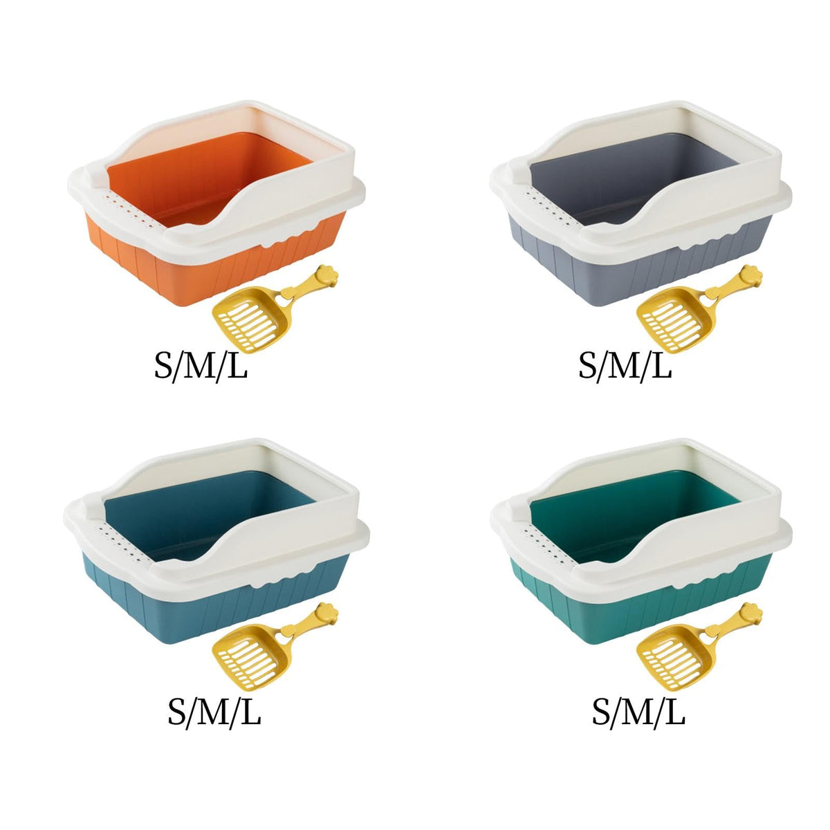 Open Top Cat Litter Box J52904