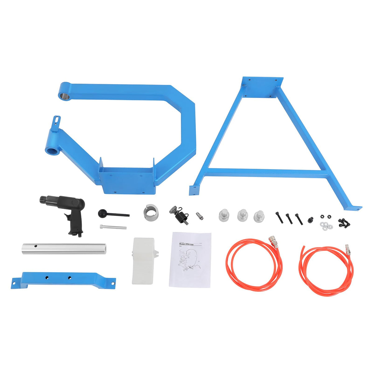 Pneumatic Planishing Hammer with Steel Frame Stand and Foot Pedal M975