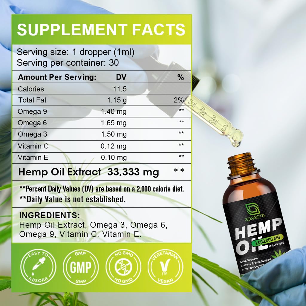 Organic Hemp Oil Extract Q38732
