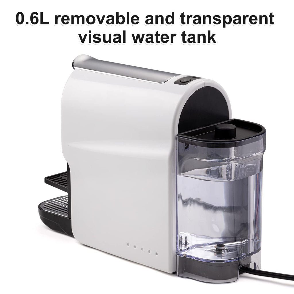 Espresso Pod Machine, 20 Bar, 22oz Removable Water Tank, 1350W X3681