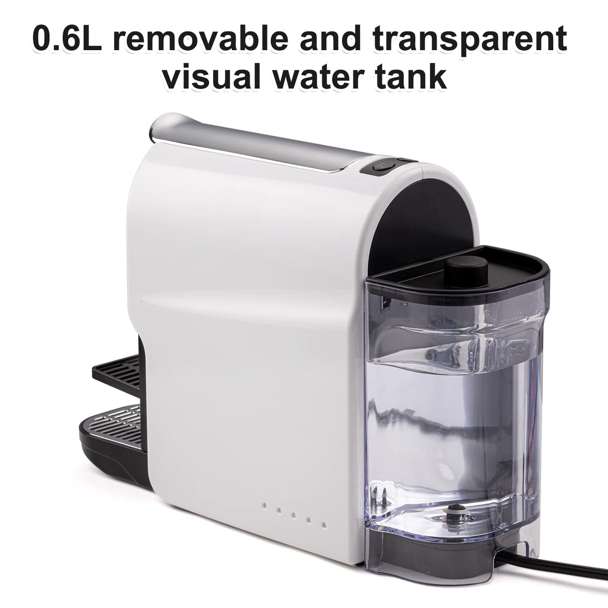Espresso Pod Machine, 20 Bar, 22oz Removable Water Tank, 1350W X3681