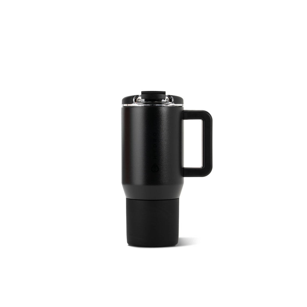20oz Ceramic-Lined Mug with Handle, Black D789716