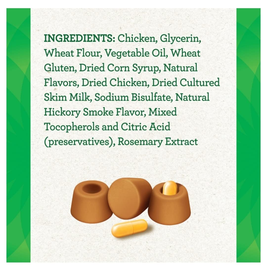 Chicken Flavor Pill Pockets Treats for Dogs 23.7 Oz B289