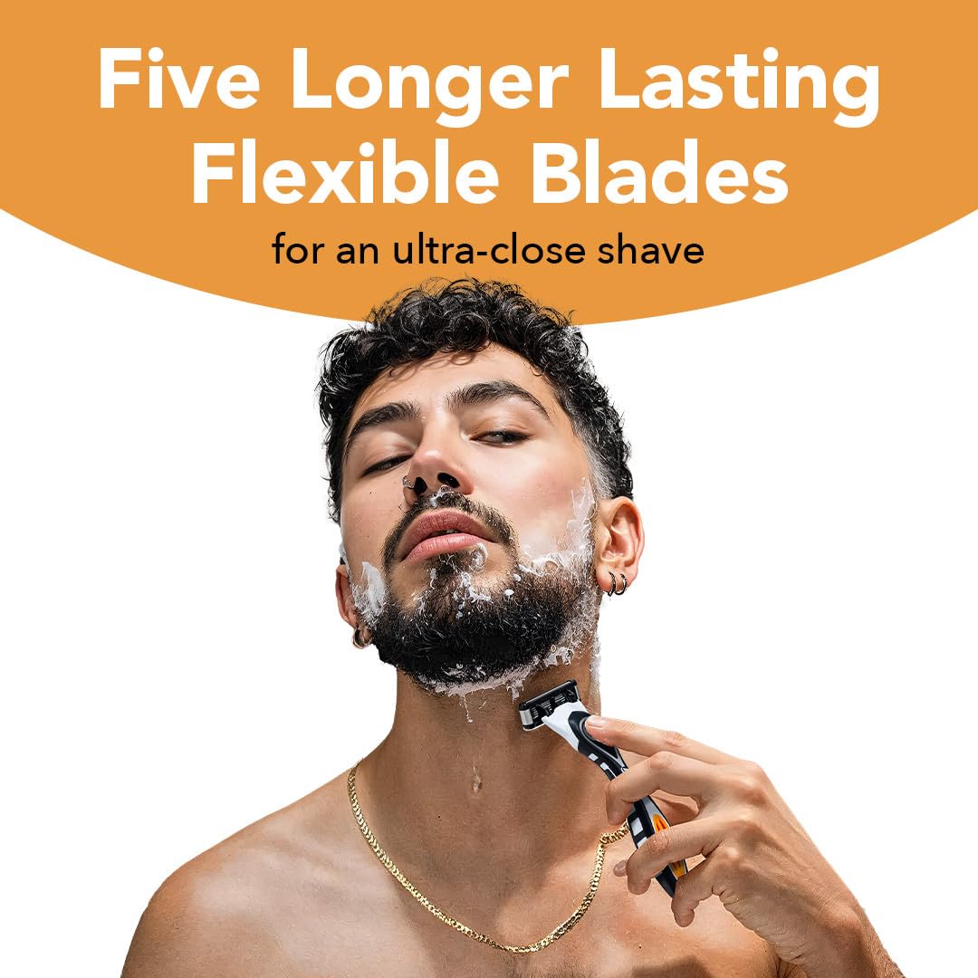 5-Blade Razor Cartridge Refills, 8-Pack U131