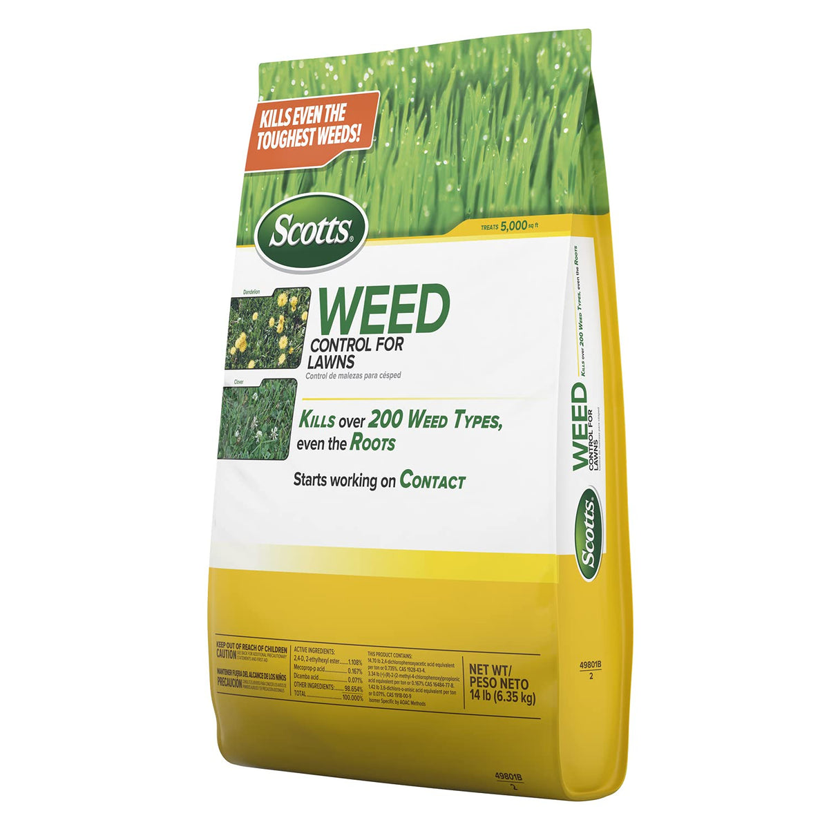 Weed Control for Lawns 14 lbs O72730
