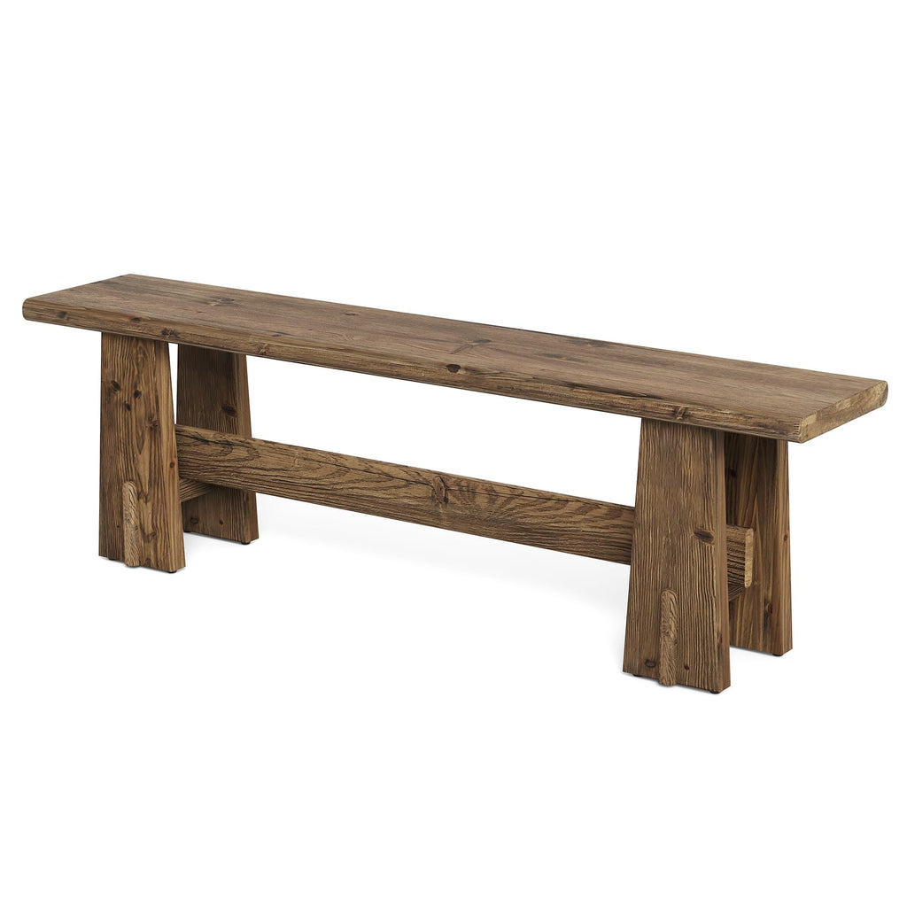59" Solid Wood Bench T950034