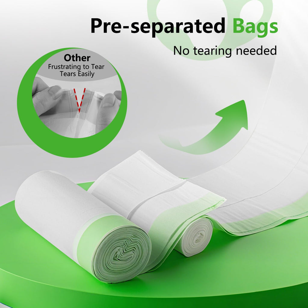 40 Count Cat Litter Box Liners with Drawstring P7939