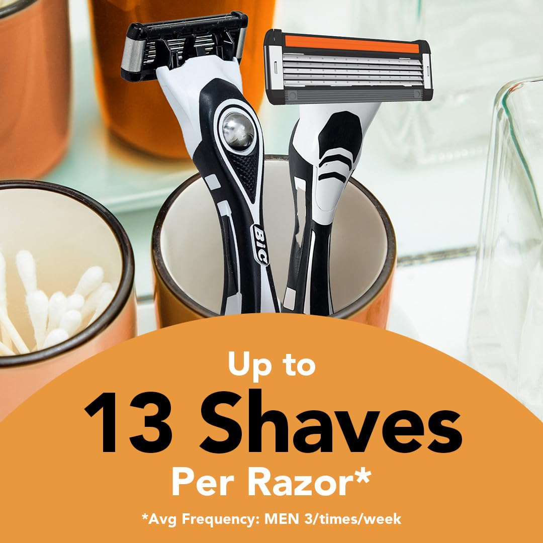 5-Blade Razor Cartridge Refills, 8-Pack U131