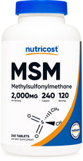 MSM Tablets 2000mg 240 Tablets P388