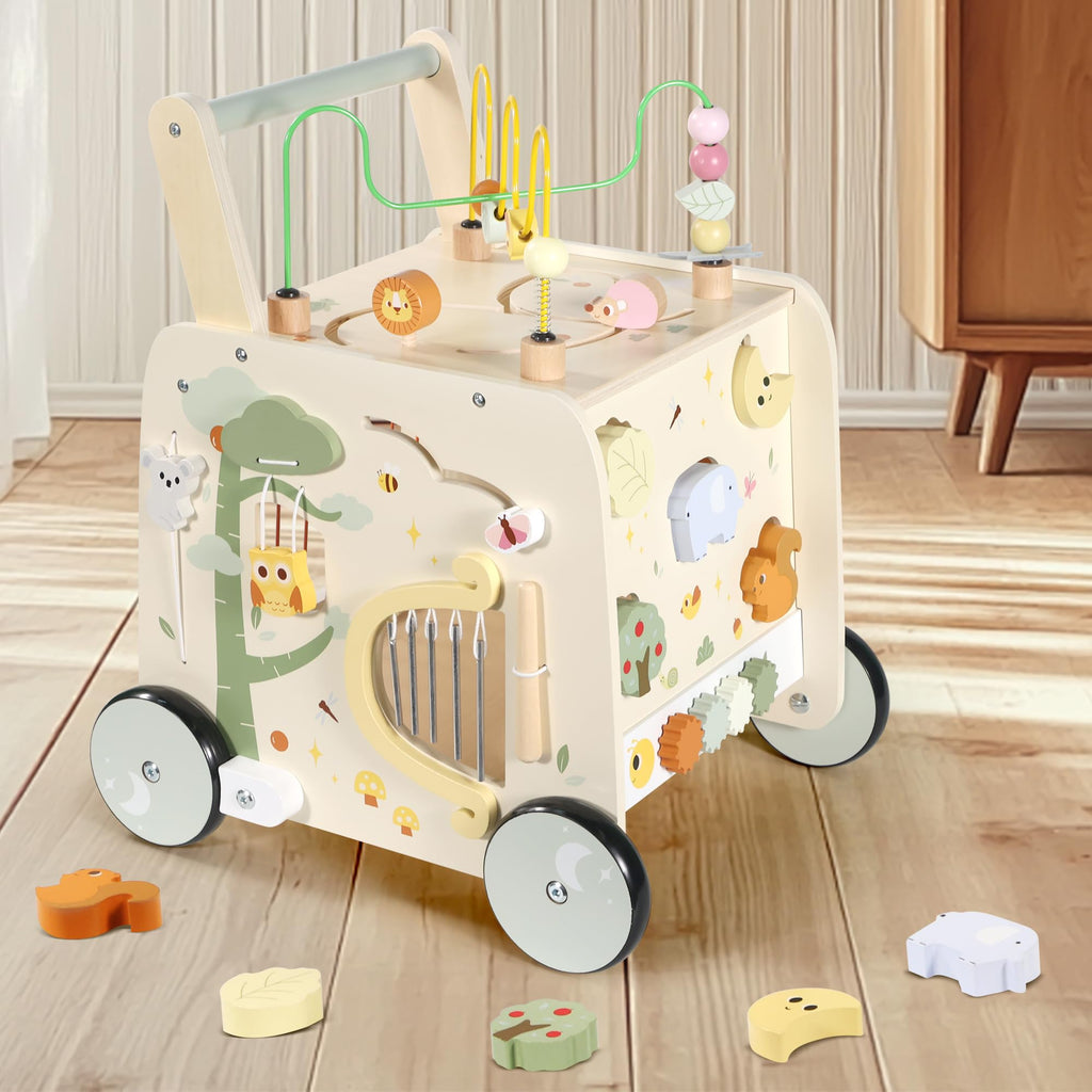 Wooden Activity Cube Push Walker H515