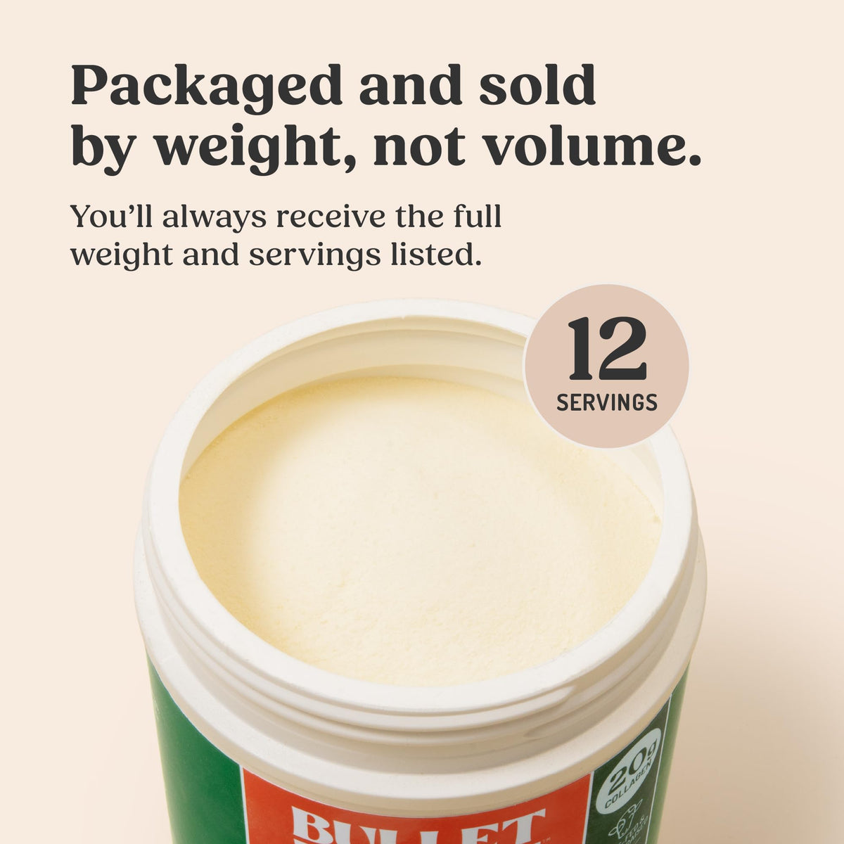 Unflavored Collagen Peptides Powder 8.5 Ounces X83357