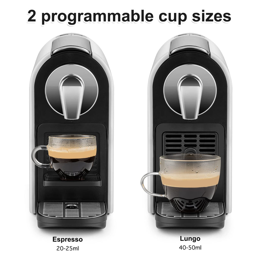 Espresso Pod Machine, 20 Bar, 22oz Removable Water Tank, 1350W X3681