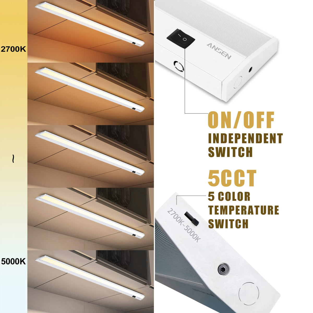 24in 18W LED Under Cabinet Lighting W233997