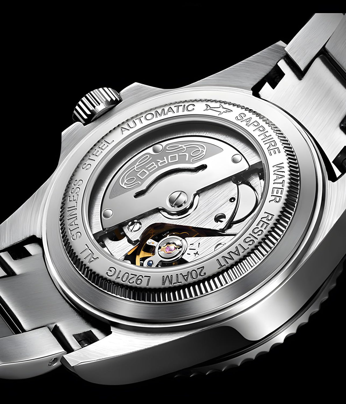 Men's Automatic Watch Sapphire 200M Waterproof W375