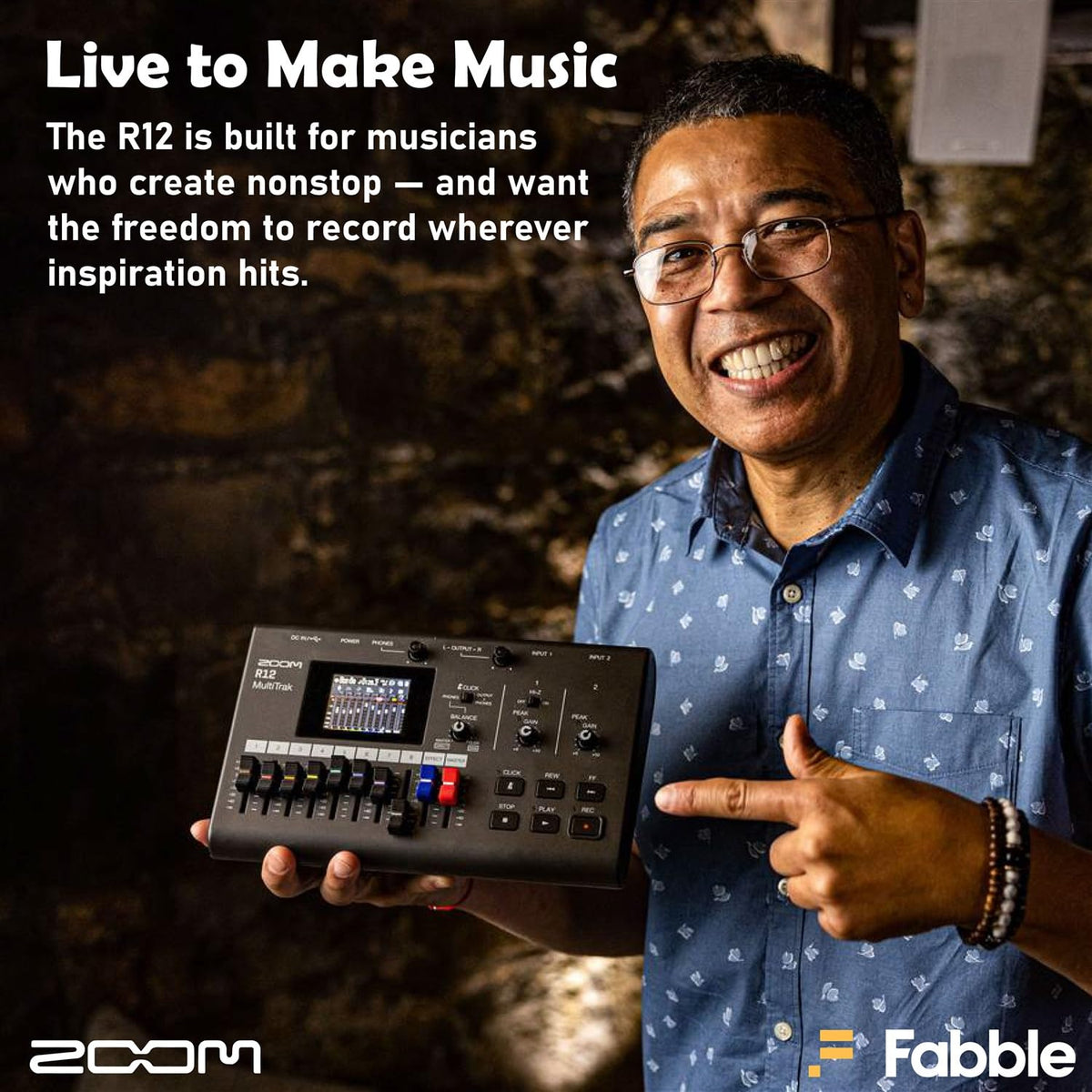 Portable Recorder Bundle with Podcast Mic Pack, Headphones, Mic Stand, XLR Cable, Foam Windscreen, Batteries and 32GB microSD Card K28288