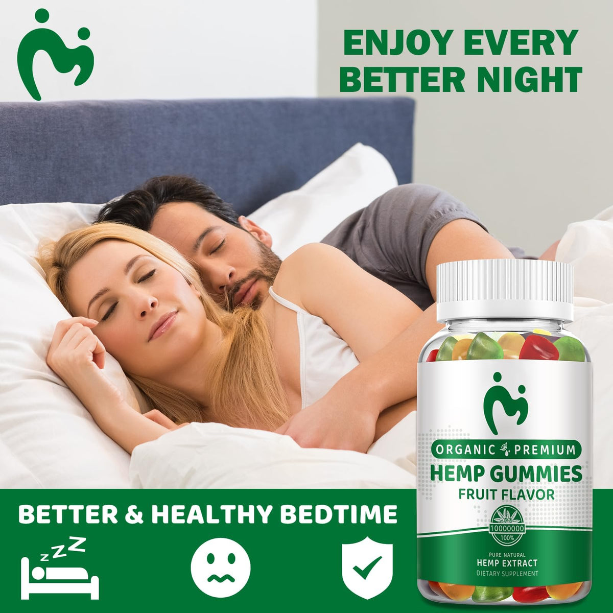 Hemp Gummies Extra Strength 80 Counts D94202