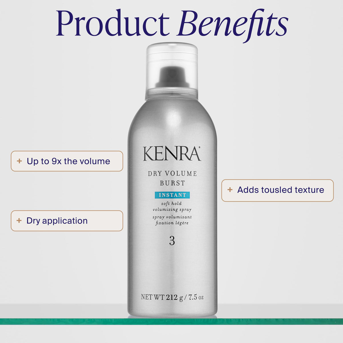 Instant Volume Hairspray Soft Hold Volumizing Spray T6824