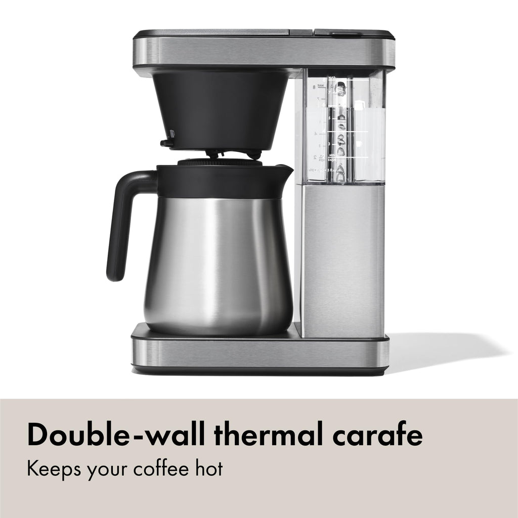 8-Cup Stainless Steel Thermal Carafe Coffee Maker Q858853
