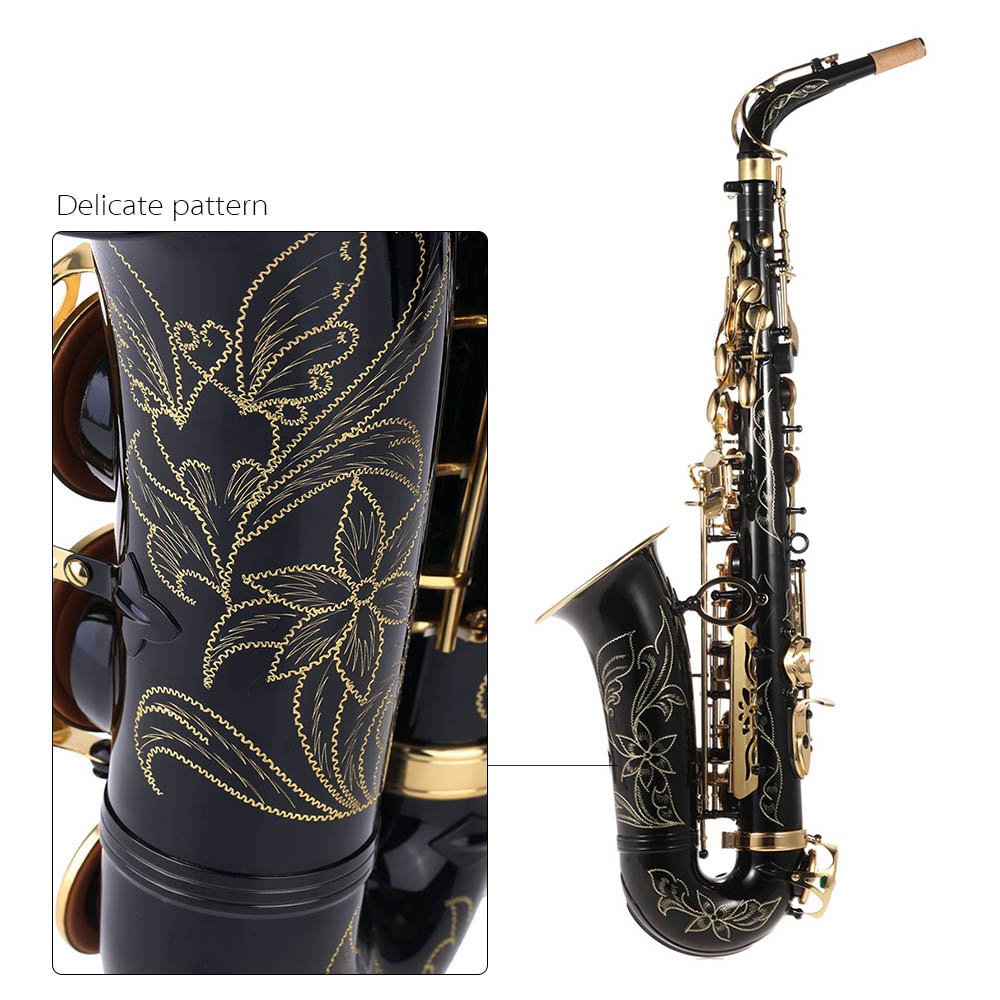 Eb Alto Saxophone Brass Gold Lacquer with Case C74752