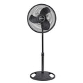 16" Oscillation Pedestal Fan, Black S989215