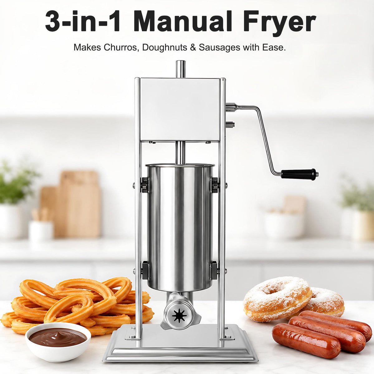 Sausage Stuffer and Churro Machine Combo B686308