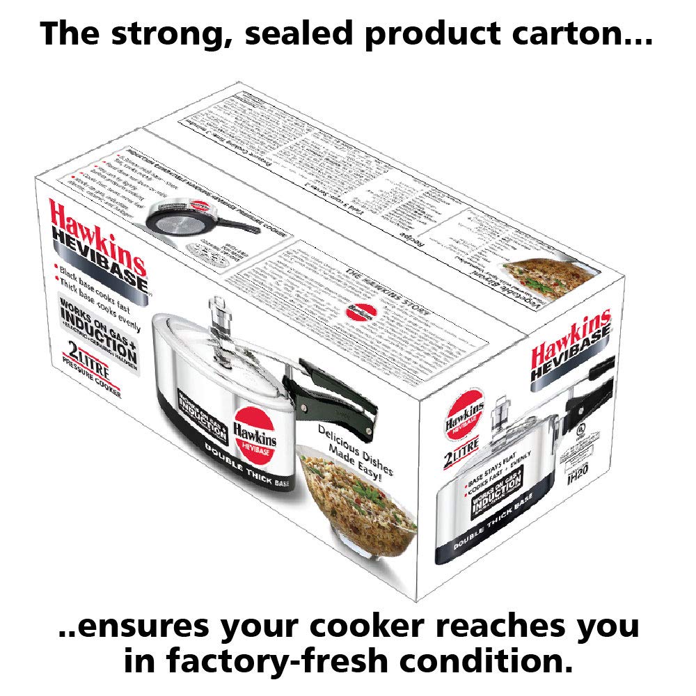 2 Litre Aluminium Pressure Cooker P881154