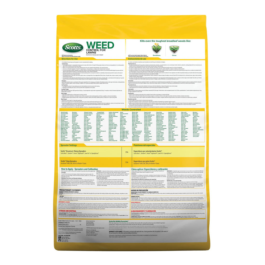 Weed Control for Lawns 14 lbs O72730