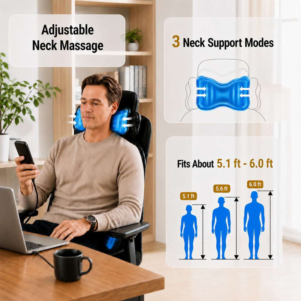 Shiatsu Back Massager with Heat P979097