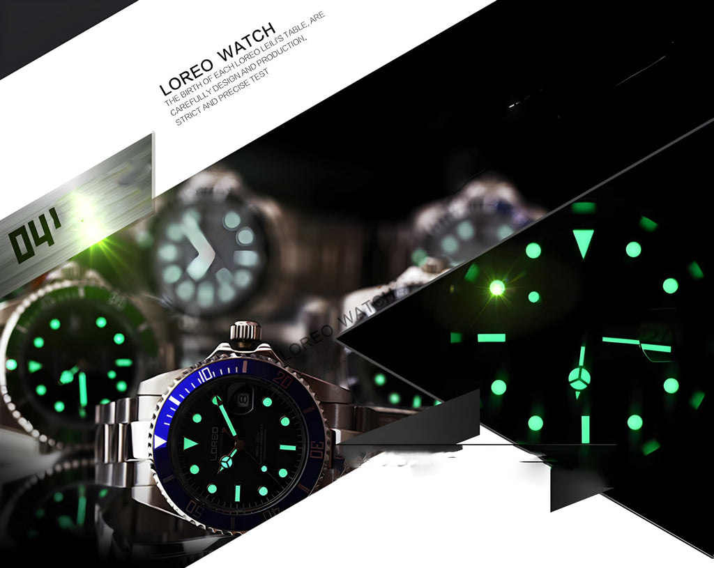 Men's Automatic Watch Sapphire 200M Waterproof W375
